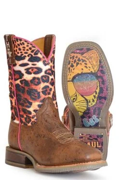 Children's Tin Haul Cheetah Sparkles Western Boot #14-018-0077-0871 -Durango Shop 00e7ae2b4f1e3ec1a59be4fd42d77ce9