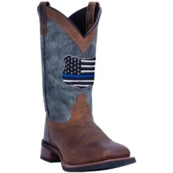 Men's Laredo We Back The Blue Western Boot #7878 -Durango Shop 01 7878 BN101 big 98277a3e 2562 4f3f bc41 e4f41215d3c0