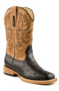 Children's Roper Western Boot #09-018-1900-0050BL (9C-3C Whole Sizes)