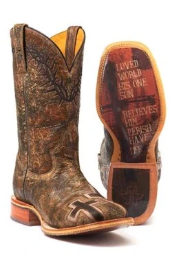 Men's Tin Haul John 3:16 Boot #14-020-0007-0301BR -Durango Shop 1402000070301a
