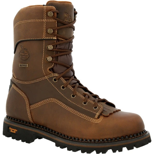 Men's Georgia AMP LT Low Heel Logger Waterproof Work Boot #GB00472 3 Men's Georgia AMP LT Low Heel Logger Waterproof Work Boot #GB00472