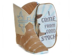 Infant's Tin Haul Mini Barbed Wire Bootie #14-016-0007-1688 (1-4) -Durango Shop 169e4fa06b723cc94d39d1ea73023cf0