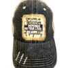 Women's Jana's Flannels Trucker Cap 17BLK -Durango Shop 1e19329f717d9a555855419f8330201d