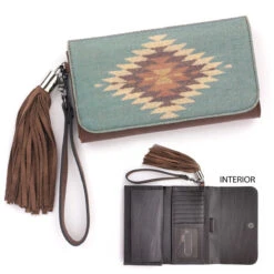 Women's Blazin' Roxx Zapotec Clutch Wallet #N7531502