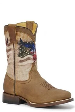 Children's Roper American Bull Western Boot #09-018-7001-1665TA