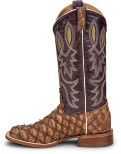 Women's Tony Lama Delora Pirarucu Boot #SA6054 -Durango Shop 589959db07bdbf2dd6aa8a3191780d87