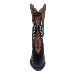 Women's Dan Post Black With Floral Snip Toe #DP4350 -Durango Shop 6a61d6bbbb66900b651ef0ef6c504e36