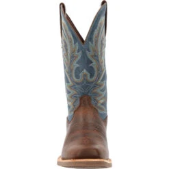 Men's Durango Rebel Pro Brown & Blue Boot #DDB0356 -Durango Shop DDB0356 front