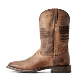 Men's Ariat Circuit Patriot Western Boot #10029699 -Durango Shop F19 MNS WEST Couto 10029699 side