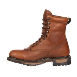 Rocky Boots Men's Rocky Original Ride Lacer Waterproof Work Boot #2723 -Durango Shop FQ0002723 instep profile
