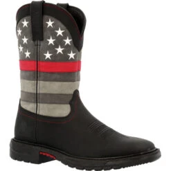 Men's Rocky Red Line Western Boot #RKD0088