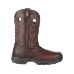 Rocky Boots Men's Rocky Mobilite Composite Toe Waterproof Western Work Boot #RKW0197-C -Durango Shop RKW0197 profile