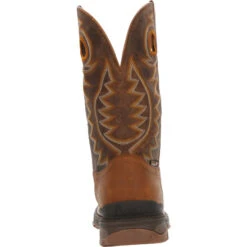 Men's Rocky 2-Tone Brown Carbon Toe Work Boot #RKW0350 -Durango Shop RKW0350 back