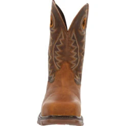 Men's Rocky 2-Tone Brown Carbon Toe Work Boot #RKW0350 -Durango Shop RKW0350 front