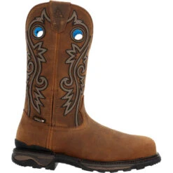 Men's Rocky Carbon 6 Carbon Toe Waterpoof Work Boot #RKW0376 -Durango Shop RKW0376 profile