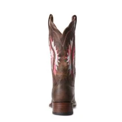 Women's Ariat French Roast Solana VentTEK Boot #10027382 -Durango Shop S19 WMS WEST Sullivan 10027382 heel