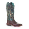 Women's Corral Brown Full Quill Ostrich Boot #A4059 -Durango Shop a4059