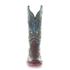 Women's Corral Brown Full Quill Ostrich Boot #A4059 -Durango Shop a4059C