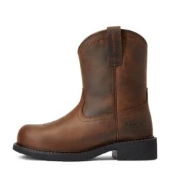 Women's Ariat Fatbaby Work Pull-On Steel Toe Work Boot #10040431 -Durango Shop e5d9f8c86544f70d07737fcfdef70496