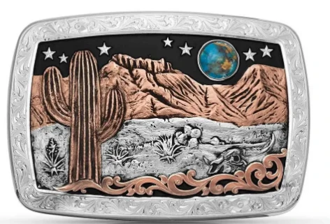 Montana Silversmiths Western Buckle #42110 3 Montana Silversmiths Western Buckle #42110