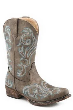 Children's Roper Riley Western Boot #09-018-1566-2025BR