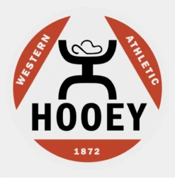 Hooey Western Athletic Sticker #ST1009RDBK