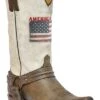 Men's Roper America Strong Western Boot #09-020-7001-8418BR -Durango Shop fd34123e6765df5685fde1c0574fce62